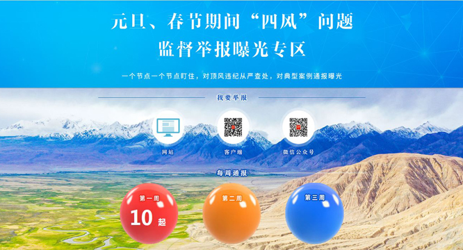 每周通报·第一周　元旦春节期间“四风”问题监督举报曝光　专区通报10起典型案例